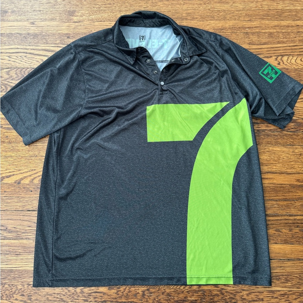 7-Eleven Polo Work Uniform Shirt Size XL